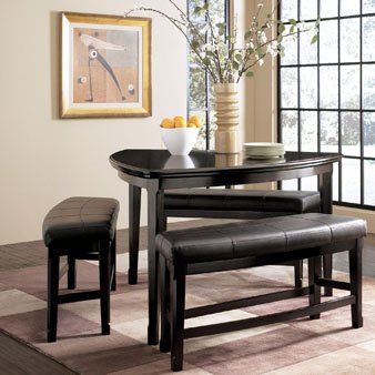 Ashley Furniture Emory 4 Piece Triangle Pub Set