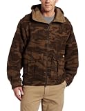 wool jacket:Columbia men Monarch Pass Jacket,BROWN WOOL CAMO,X-Large