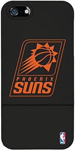 Coveroo iPhone 5/5S Black Slider Case with Phoenix Suns One Color Logo Design