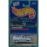 Mattel Hot Wheels 1999 First Editions 1:64 Scale Silver 1956 Ford Truck Die Cast Car #022