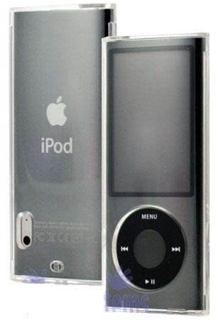 Crystal Hard Cover Transparent Case for Apple Ipod Nano 5th Generation (5G)
