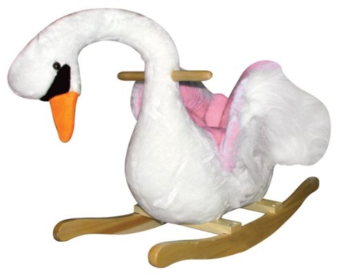 Picture of Charm Company Rocking White Swan with Pink Seat B003I8A72C (Baby Seats)