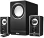 Trust Wave 2.1 Speaker Set with Subwoofer - 45 Watt RMS Power Output 17250