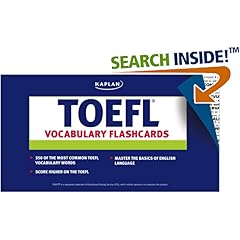 Kaplan TOEFL Vocabulary Flashcards (Paperback)