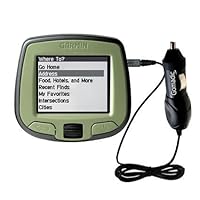 Rapid Car / Auto Charger for the Garmin StreetPilot i2 - uses Gomadic TipExchange Technology