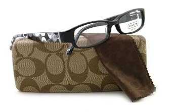 Click here to buy Coach 844 BERNICE eyeglasses Color 001 Black by Coach.