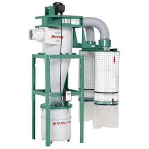 Grizzly G0442 5 HP Cyclone Dust Collector by Grizzly