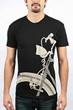 Fyasko Mens Bike T shirt in Black, Size: Medium, Color: Black 41Kn3zXSj%2BL. SL160 Fyasko Mens Bike T shirt in Black, Size: Medium, Color: Black