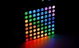 LED Matrix 8x8 - Triple Color RGB common Anode Display -5mm dia