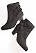 Avenue Plus Size Isabella Ruffled Ankle Boot (Wide Width)