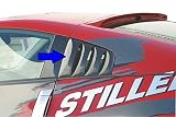 Street Scene 950-70328 03-08 NISSAN 350Z WINDOW LOUVERS URETHANE