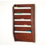 Five Pocket Legal Size File Holder Finish: Light Oak