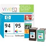 HP C9354BN 94/95 Black/Tricolor Ink Carttridge Combo Pack (2 Pack)