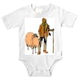 Onesie with man, body, individuals, individual, humans, staff, person, human, persons, goat, shepherd, ram, people