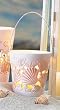 Sea Shell Hanging Votive Candle Holders (set of 2)