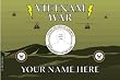 Navy Vietnam War Small Vehicle Bumper Sticker