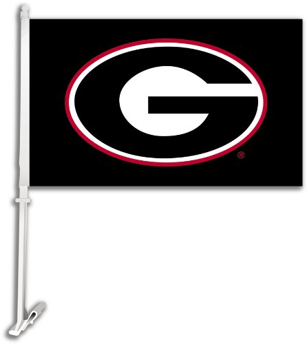NEOPlex 2-sided College Car Flag - Georgia Bulldogs