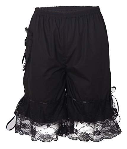 AvaLolita White Tiered Lace Rim Sweetheart Lolita Bloomers