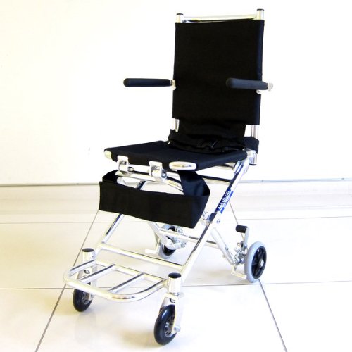 カドクラ 車椅子 ポケッタ B503-AP アーバンブラック 座幅33cm