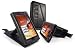 Tuff-Luv Bi-Axis Faux Leather case cover & stand for Acer Iconia A100 - Black