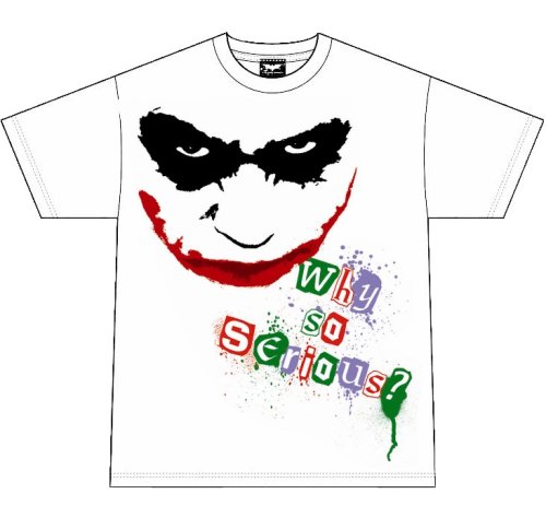 The Dark Knight Why So Serious? Men's T-Shirt #10