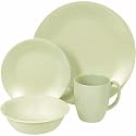 Corelle Livingware 16-Piece Dinnerware Set Service for 4, Sandstone