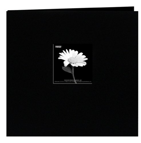 Pioneer 12-inch x 12-inch Deep Black Frame Cover Memory Book