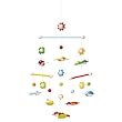 Mobile 3D fr�hlingswiese 40 x 31 cm Holz 15 Teile GOKI 52924