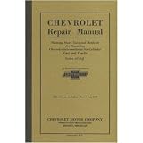 1929 CHEVROLET CAR TRUCK Shop Service Repair Manual by Chevrolet