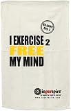 Inspirational Gym Towels - Exercise To Free Your Mind