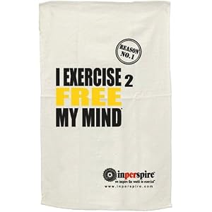 Inspirational Gym Towels - Exercise To Free Your Mind