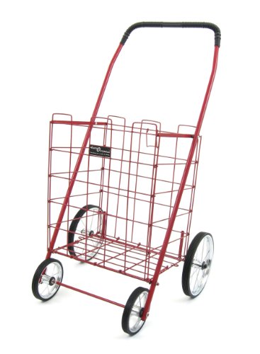 Easy Wheels Shopping Cart Mitey, Red