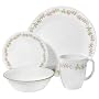 Corelle Livingware 16-Piece Dinnerware Set, Service for 4, Meadow