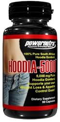 Hoodia - 5000 - 90 Capsules 5,000 mg 100% PURE and CERTIFIED South African Hoodia Gordonii Appetite Suppressant Weight Loss Diet Pills
