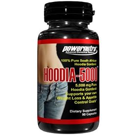 Hoodia - 5000 - 90 Capsules 5,000 mg 100% PURE and CERTIFIED South African Hoodia Gordonii Appetite Suppressant Weight Loss Diet Pills