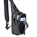 Vbiger Multi-functional Outdoor Sports Chest Bag Sling Shoulder Pack (Black)