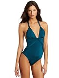 Vitamin A Womens Hollywood Ruched Maillot