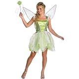Womens Disney's Tinkerbell Deluxe Costume (one size fits most)