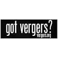 Bumper Sticker - got vergers?