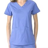 V-Neck Top With Princess Seaming