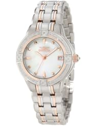 Invicta Womens 0269 II Collection Diamond Accented Stainless Steel Watch