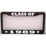 CLASS OF 1989 License Plate Frame by Motown Automotive Design