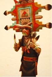 "POLI MANA" Butterfly Girl Kachina by JONATHAN DAY