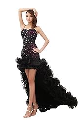 Spaghetti Strap Organza/Silk Backless Evening Dress 