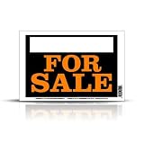 For Sale Sign- Plastic