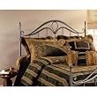 Hillsdale Furniture Kendall Bed - King Headboard - 1290HKR (Bronze) (56"H x 80"W x 83.5"D)