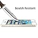 (2 Pack) iPhone 5S Glass Screen Protector, FONTAR Premiun Tempered Glass Screen Protector Film High Definition (HD) Clear (Invisible) for iPhone SE / iPhone 5 / iPhone 5S