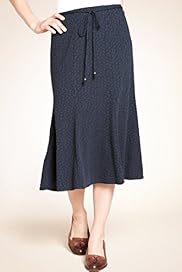 Classic Collection Textured Spot Panelled Skirt