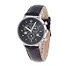 Haas & Cie Herren-Armbanduhr Vitesse Chronograph Edelstahl schwarz MFH211ZBA