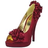 Liliana Womens Stefan-7 Peep-Toe Pump